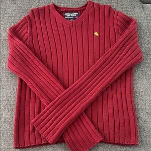Abercrombie & Fitch Mens V Neck Sweater